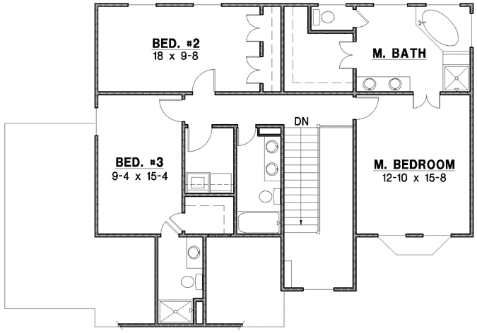 Upper/Second Floor Plan:21-873