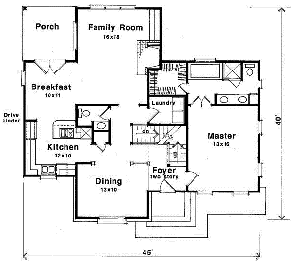 Main Floor Plan: 22-138