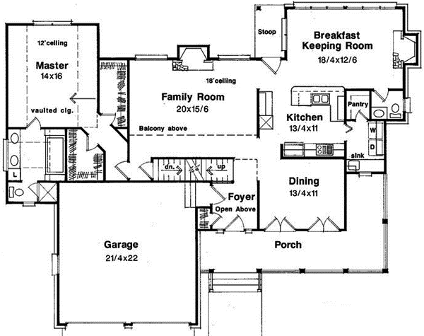 Main Floor Plan: 22-174