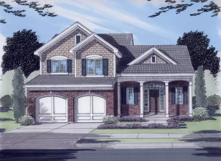 Southern house plans 23-202 - front exterior, 1,921 sq ft, 4 bed, 2 bath house plans | Monster House Plans