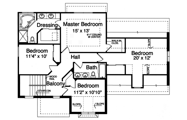 Upper/Second Floor Plan:23-230