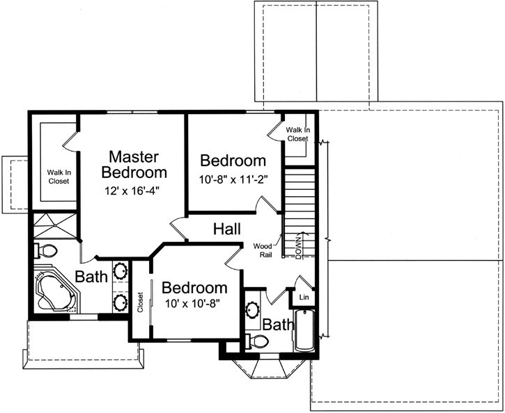 Upper/Second Floor Plan:23-449