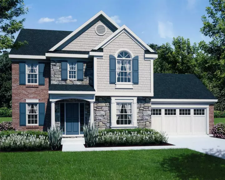 Southern Colonial house plans 23-475 - front exterior, 1,907 sq ft, 3 bed, 2 bath house plans | Monster House Plans