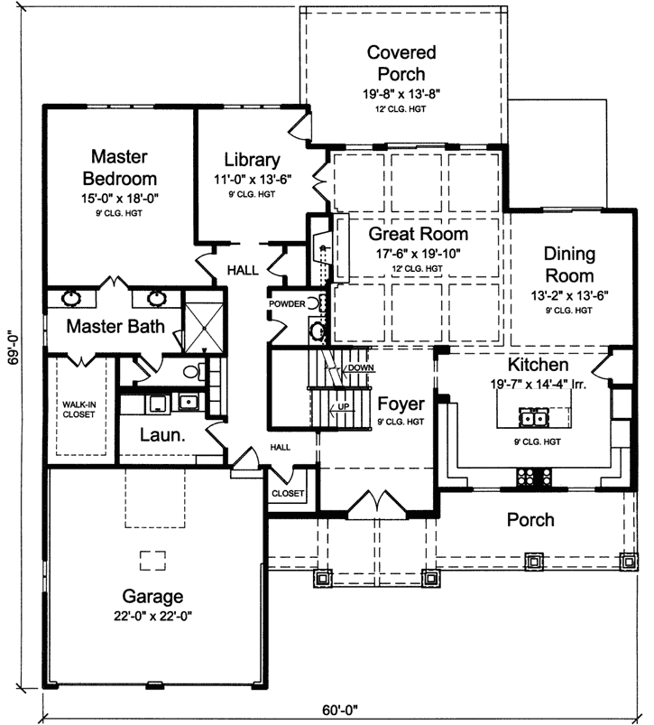 Main Floor Plan: 23-496