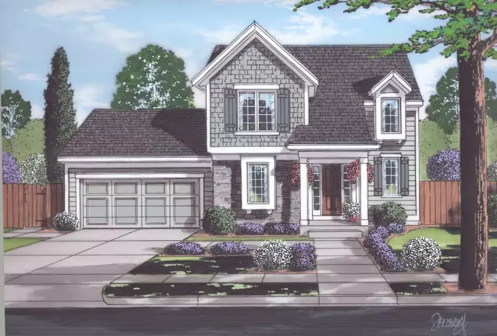 Traditional house plans 23-514 - front exterior, 1,684 sq ft, 3 bed, 2 bath house plans | Monster House Plans