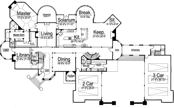 Main Floor Plan: 24-126