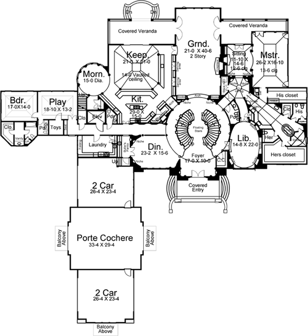 Main Floor Plan: 24-129
