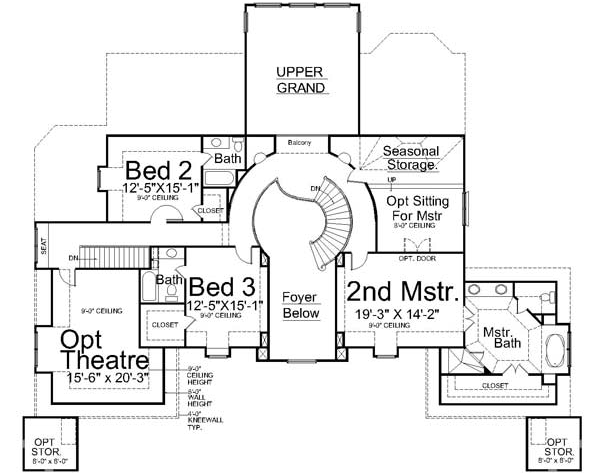 Upper/Second Floor Plan:24-138