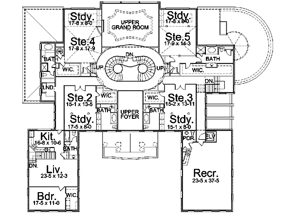 Upper/Second Floor Plan:24-143