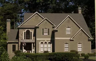 European house plans 24-162 - front exterior, 2,786 sq ft, 4 bed, 2 bath house plans | Monster House Plans