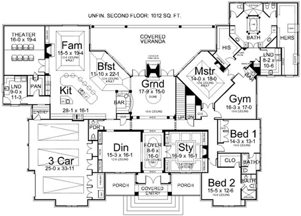 Main Floor Plan: 24-163