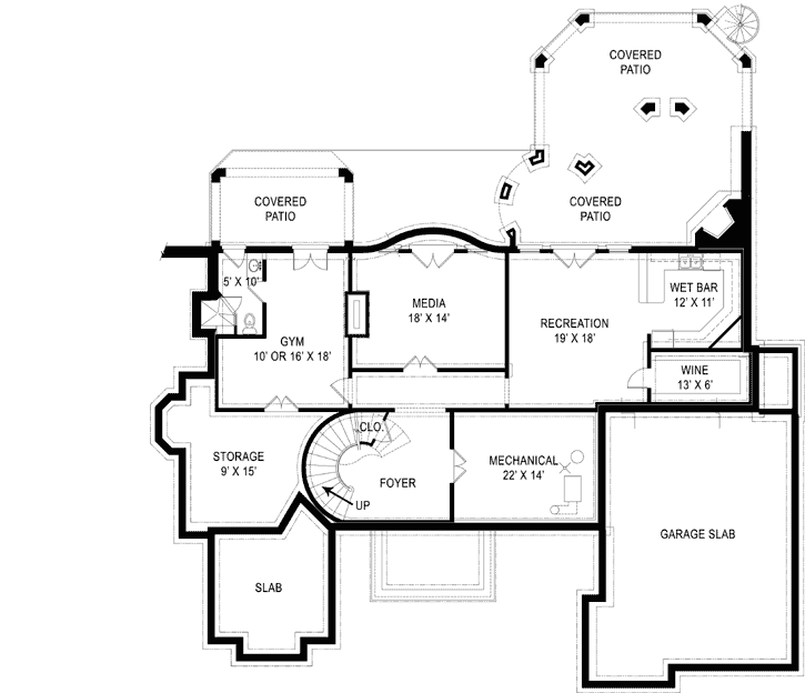 Lower Floor Plan:24-183