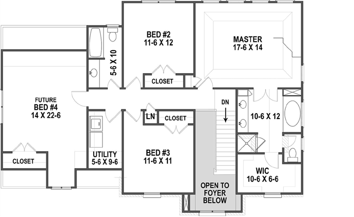 Upper/Second Floor Plan:24-192