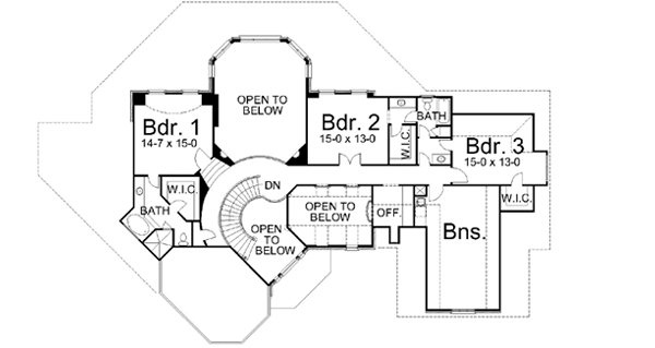 Upper/Second Floor Plan:24-193