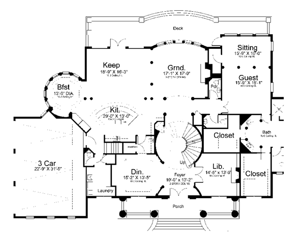 Main Floor Plan: 24-205