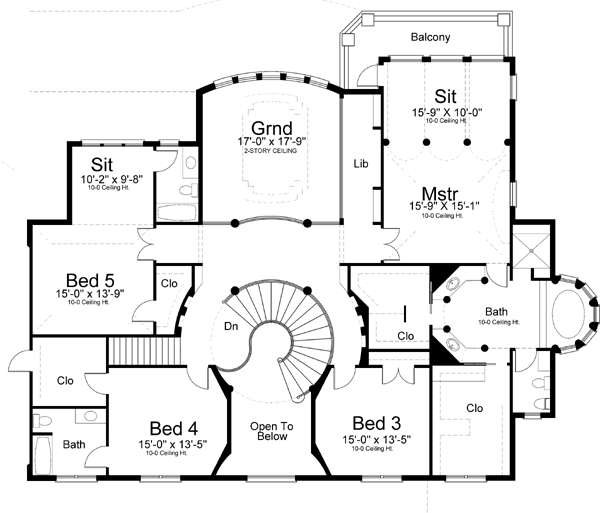 Upper/Second Floor Plan:24-205