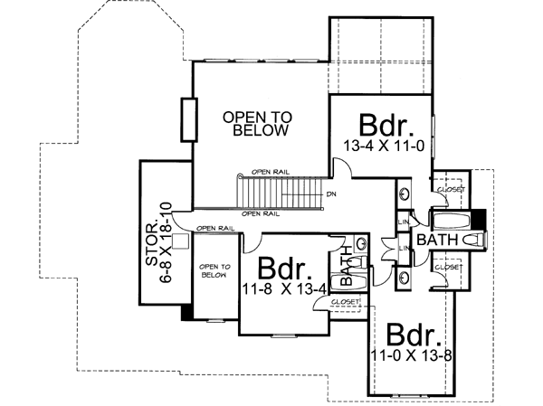 Upper/Second Floor Plan:24-216