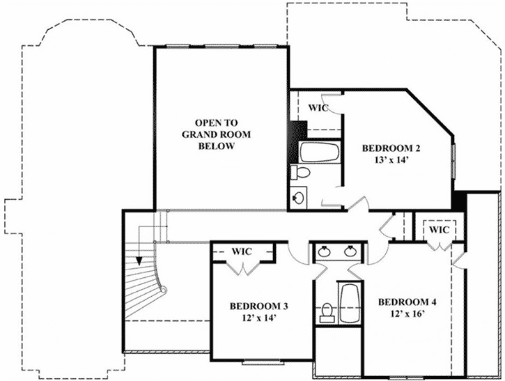Upper/Second Floor Plan:24-217