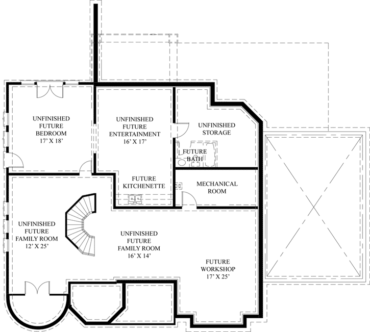 Lower Floor Plan:24-222