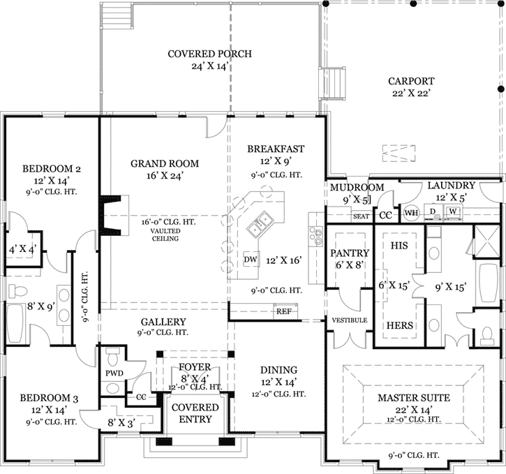 Main Floor Plan: 24-224