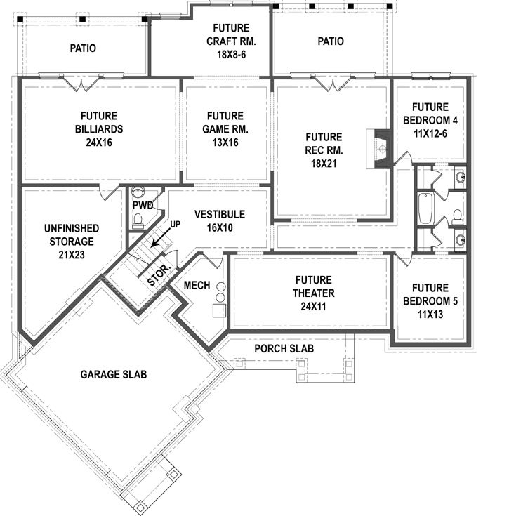Lower Floor Plan:24-243