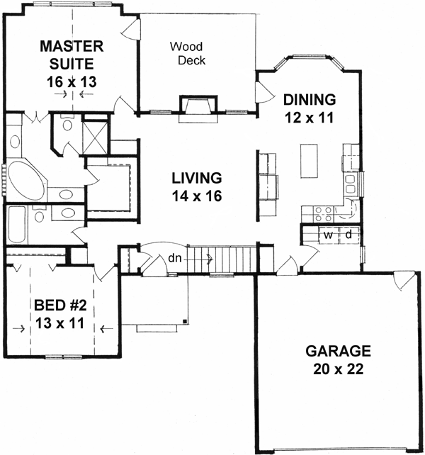 Main Floor Plan: 25-119