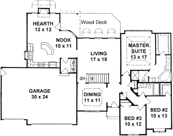Main Floor Plan: 25-145