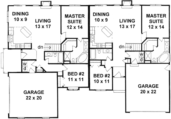 Main Floor Plan: 25-150