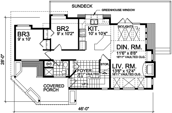Traditional Style Floor Plans 26-103