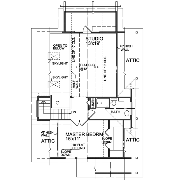 Upper/Second Floor Plan:26-110