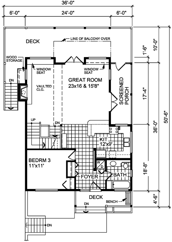 Main Floor Plan: 26-120