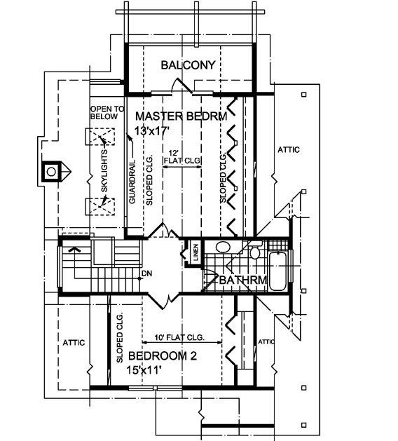 Upper/Second Floor Plan:26-120