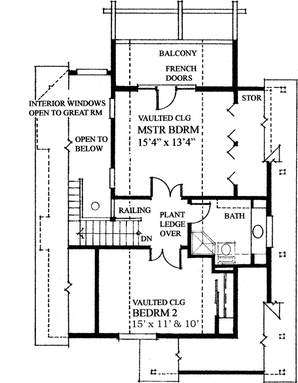 Upper/Second Floor Plan:26-145