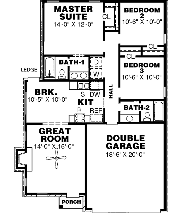 Main Floor Plan: 27-101