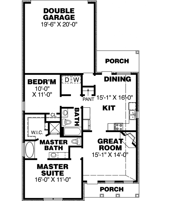 Main Floor Plan: 27-102