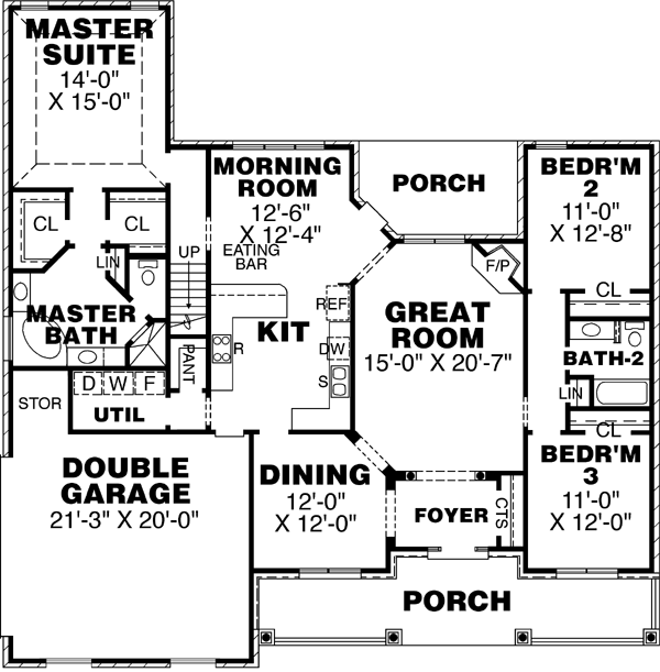 Main Floor Plan: 27-127