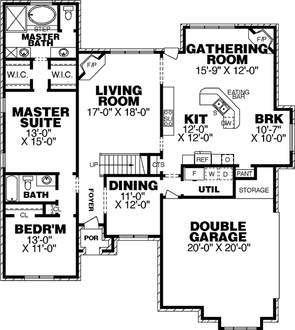 Main Floor Plan: 27-133