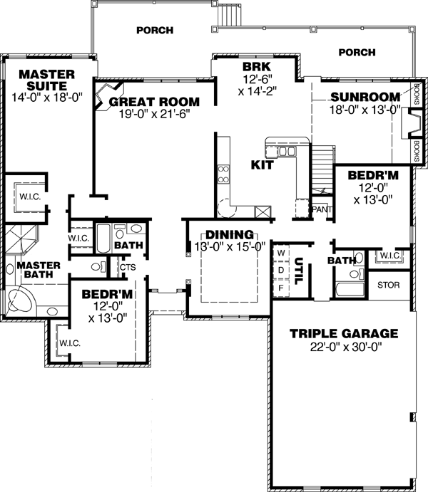 Main Floor Plan: 27-164