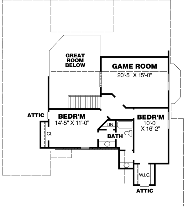 Upper/Second Floor Plan:27-226
