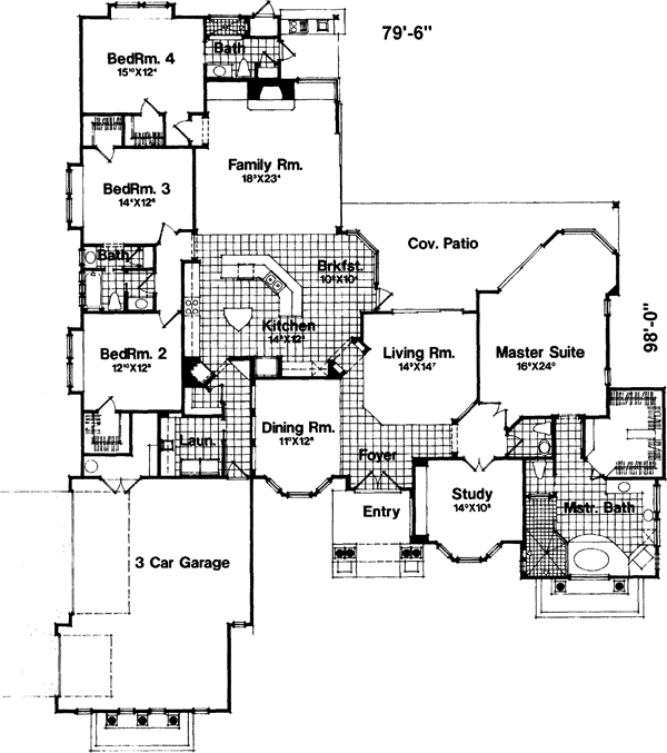 Main Floor Plan: 28-107