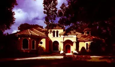 Mediterranean house plans 28-136 - front exterior, 5,273 sq ft, 5 bed, 4 bath house plans | Monster House Plans
