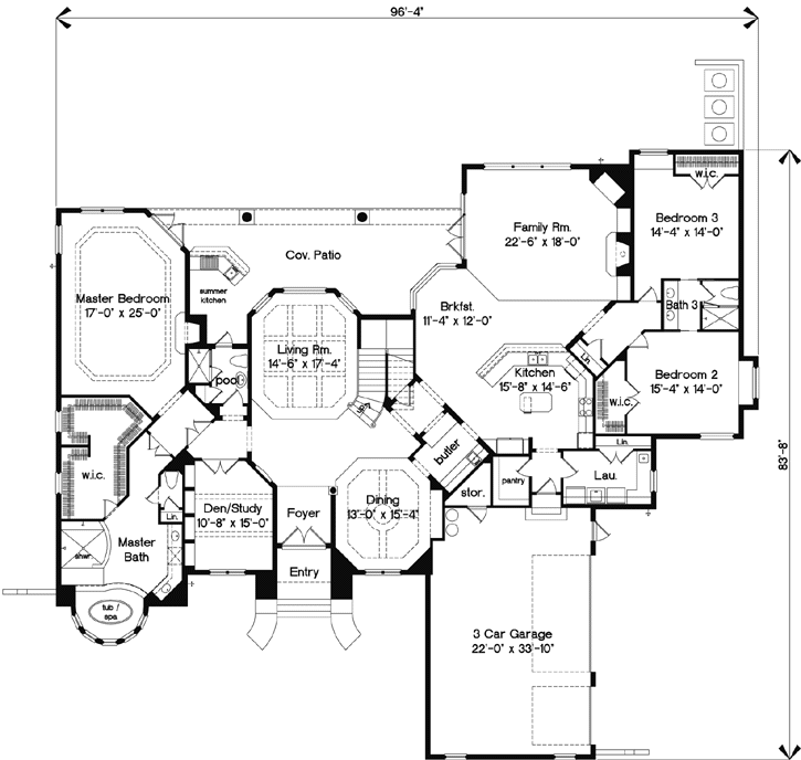 Main Floor Plan: 28-171