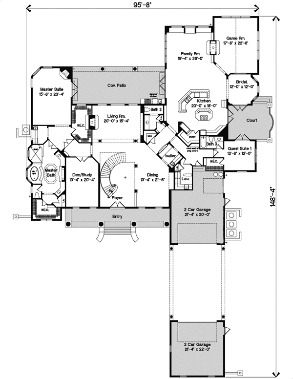 Main Floor Plan: 28-184
