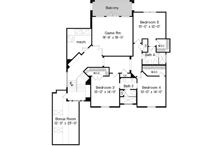 Upper/Second Floor Plan:28-188