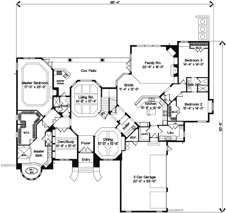 Main Floor Plan: 28-195