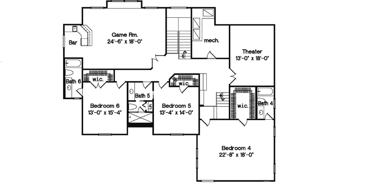 Upper/Second Floor Plan:28-195