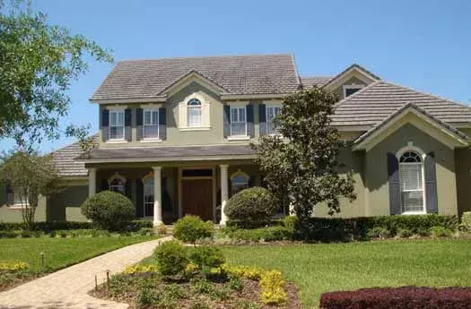 Southern Colonial house plans 28-197 - front exterior, 5,417 sq ft, 5 bed, 5 bath house plans | Monster House Plans