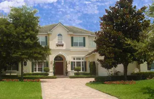 Southern Colonial house plans 28-212 - front exterior, 5,340 sq ft, 6 bed, 5 bath house plans | Monster House Plans
