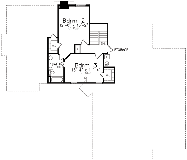 Upper/Second Floor Plan:3-113