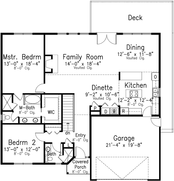 Main Floor Plan: 3-121